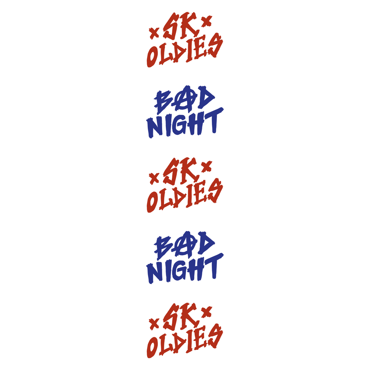 ※予約販売 SK OLDIES Long sleeve tee “BAD NIGHT” ※9月下旬〜10月上旬入荷