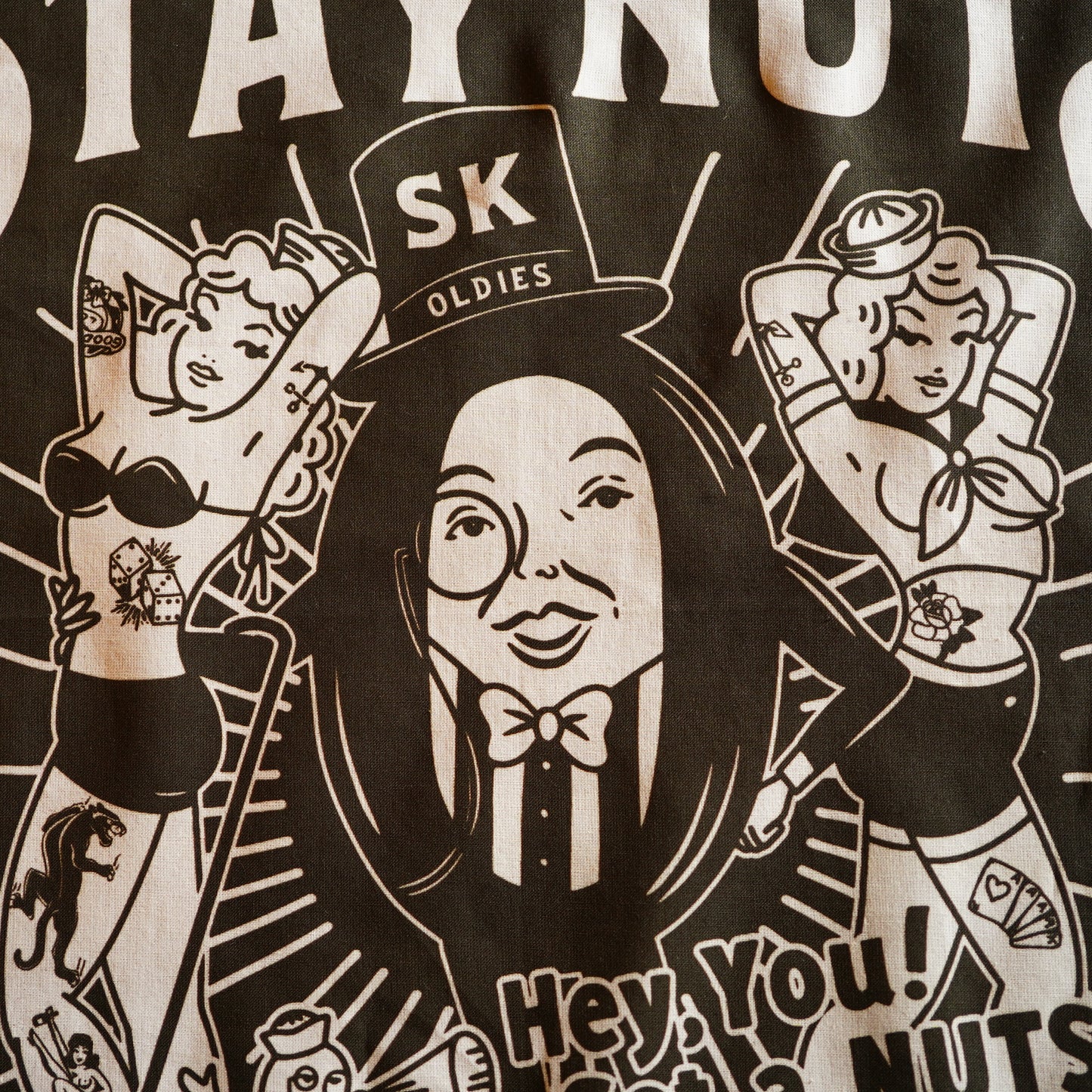 SK OLDIES "STAY NUTS" BANDANA
