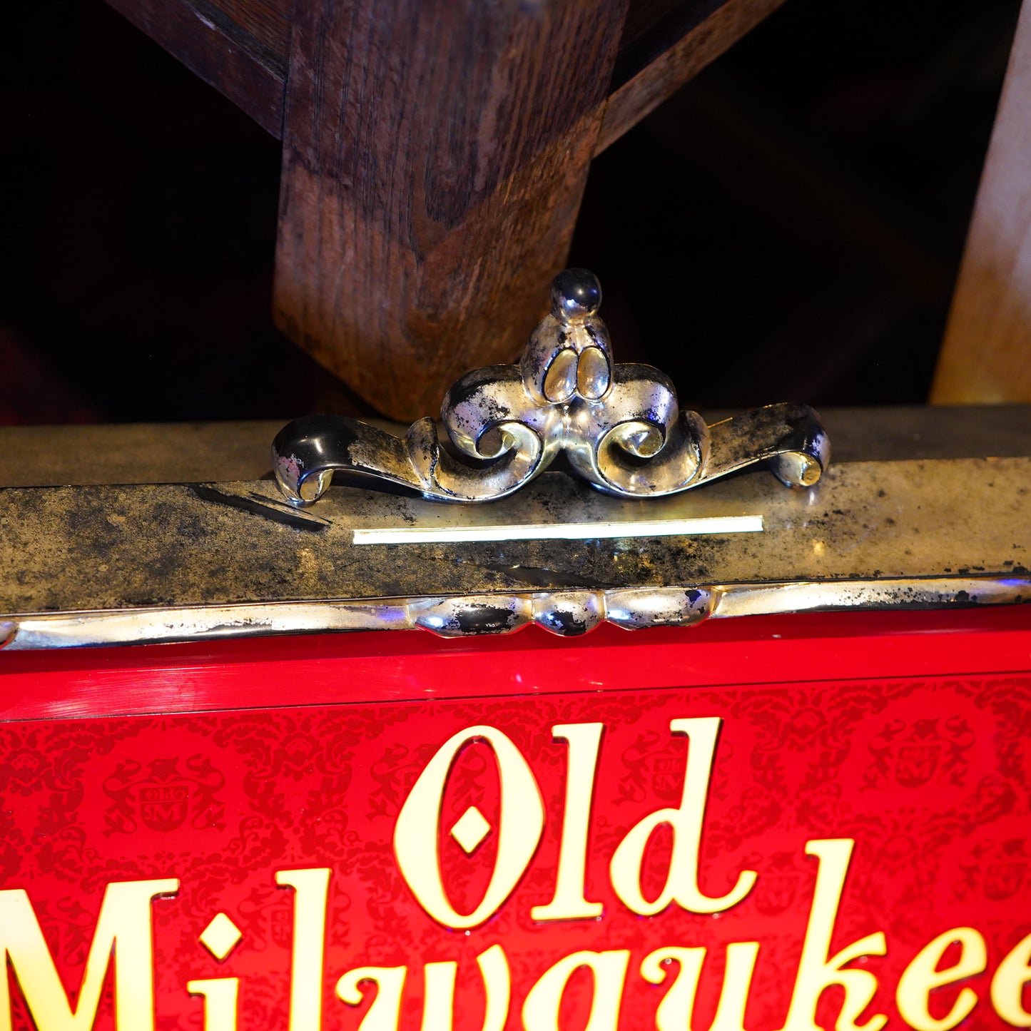 Old Milwaukee クロックライトサイン