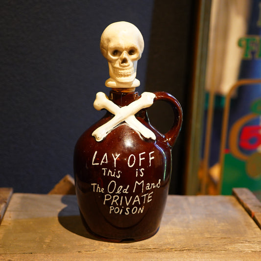 1950's SKULL デキャンタ