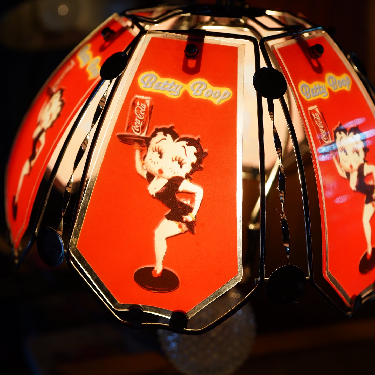 Betty Boop×Coca-Cola デスクランプ