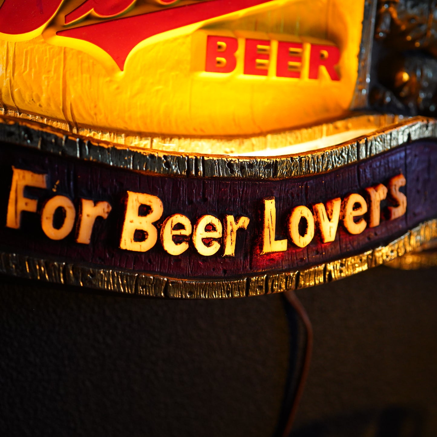 1980's Stroh's BEER ライトサイン