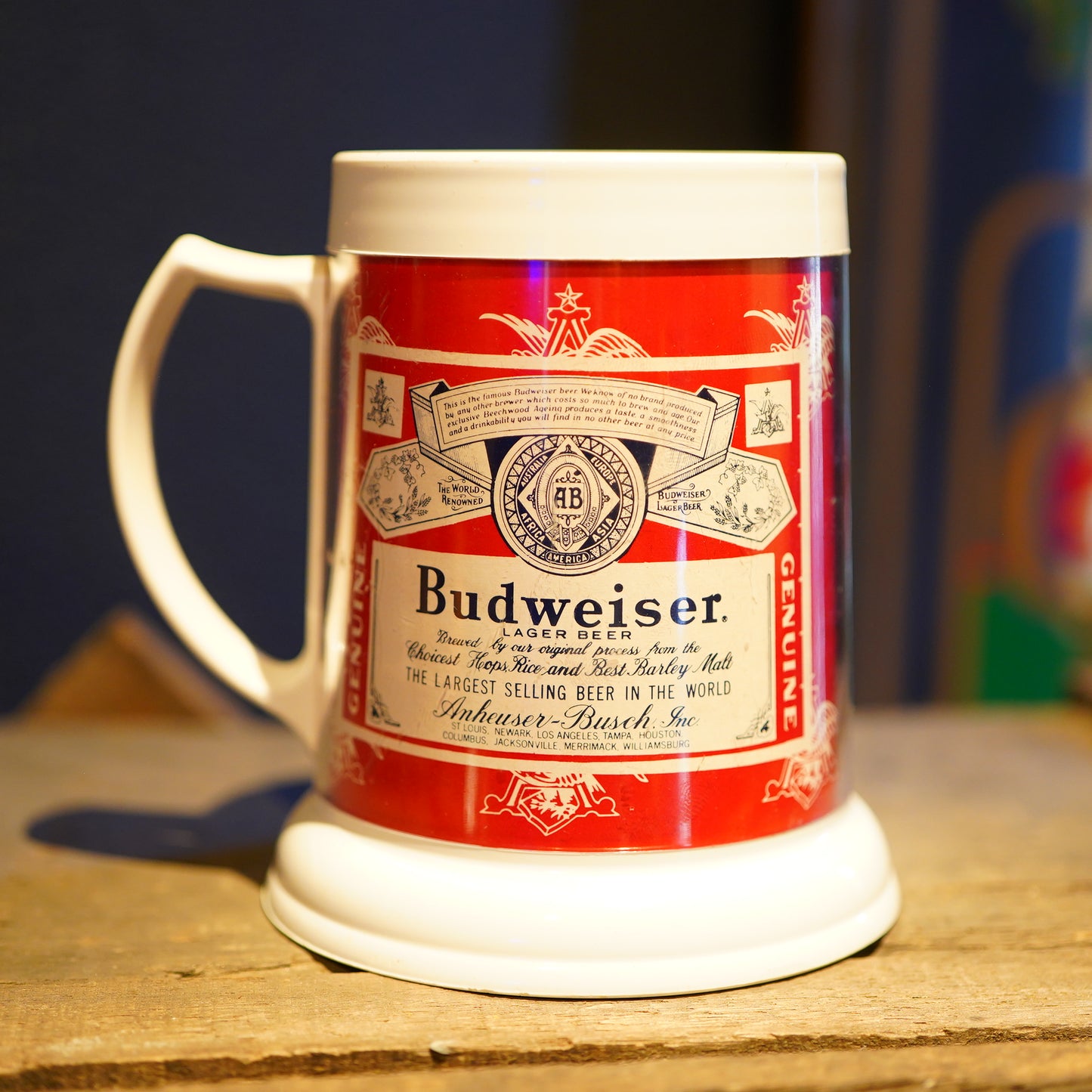 1980's Budweiser プラスチック マグカップ