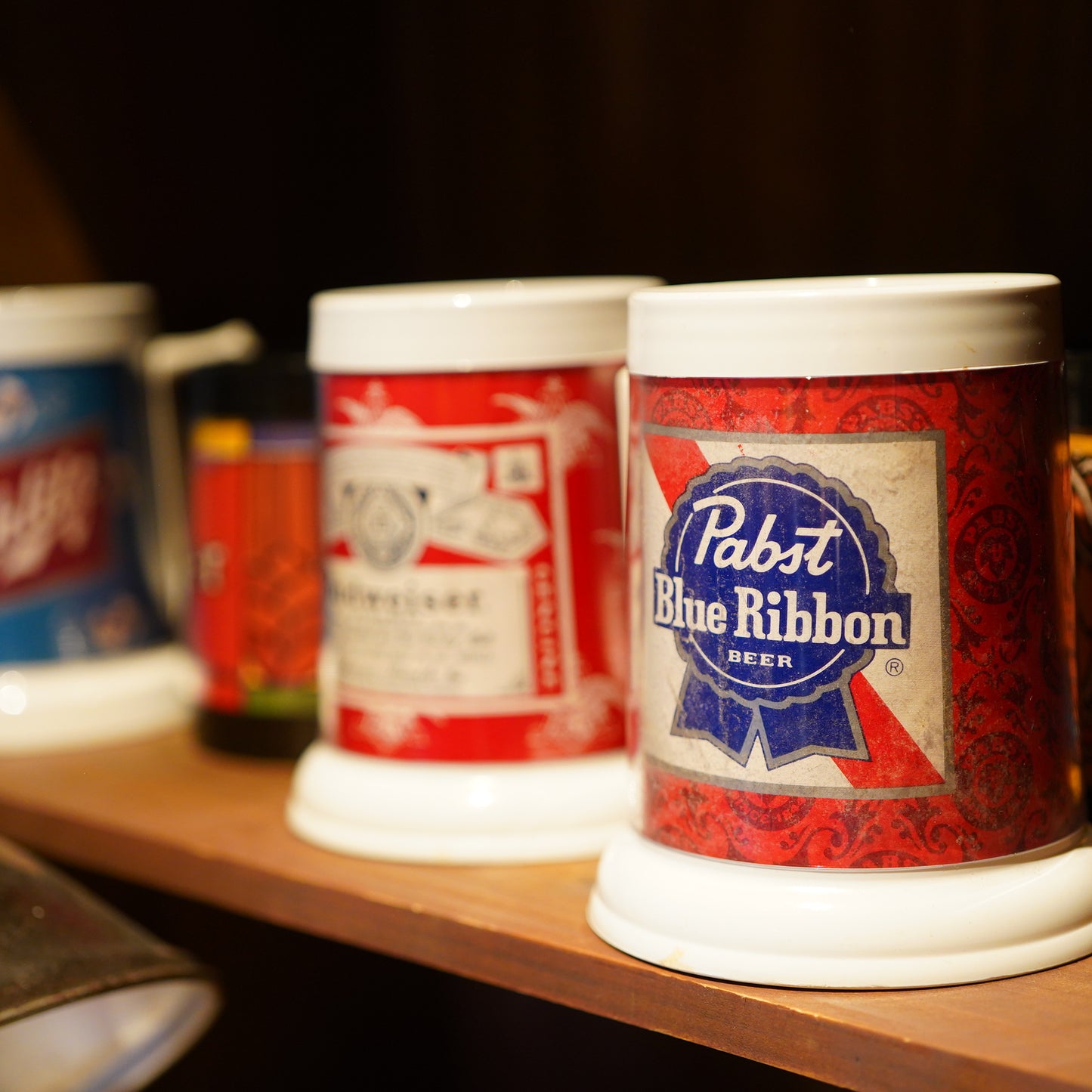 1980's Pabst Blue Ribbon プラスチック マグカップ