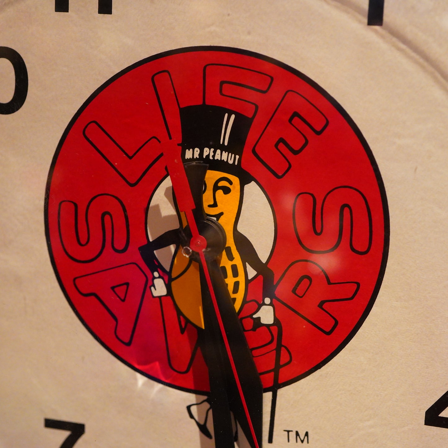 1990's Mr.Peanut Wall Clock 掛け時計