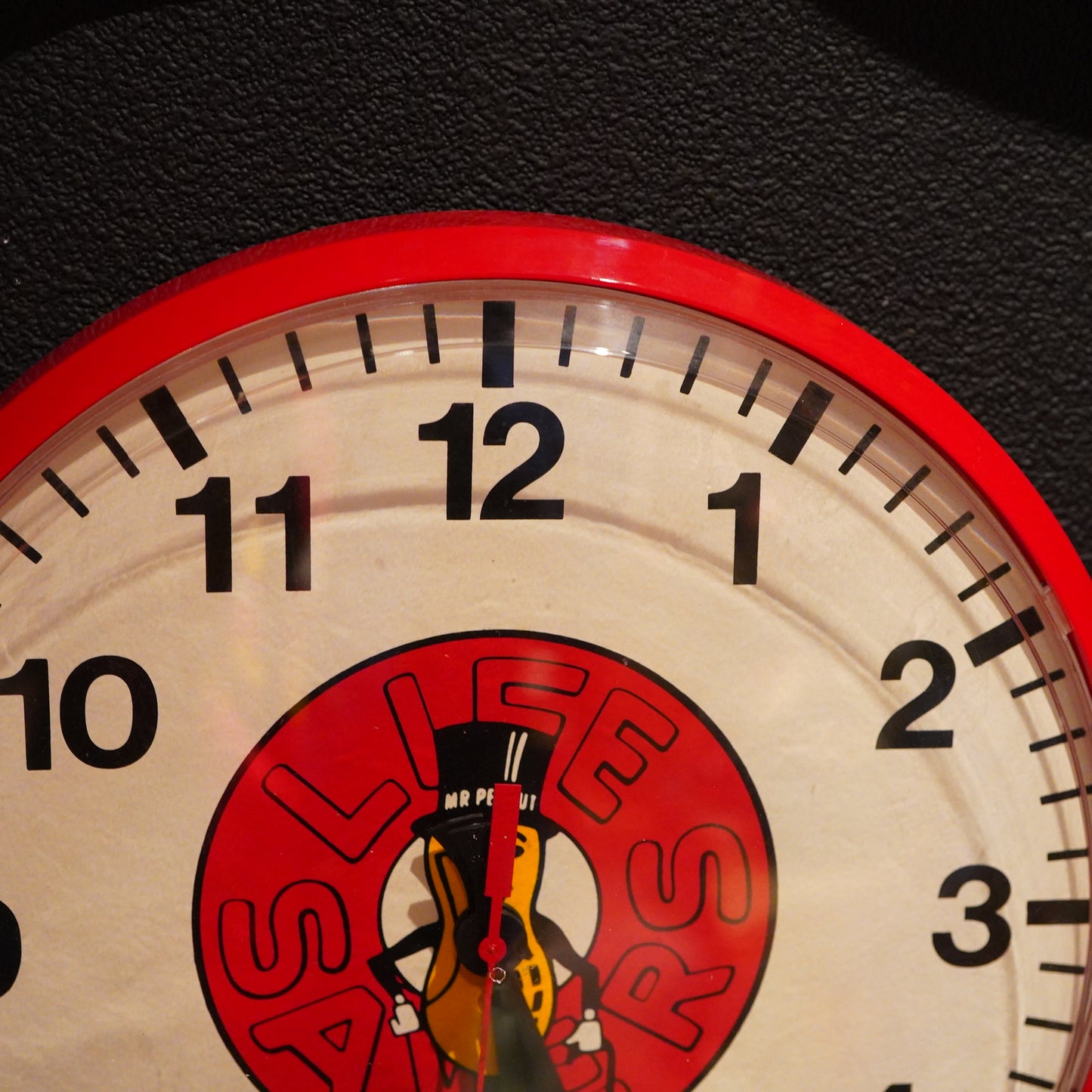 1990's Mr.Peanut Wall Clock 掛け時計