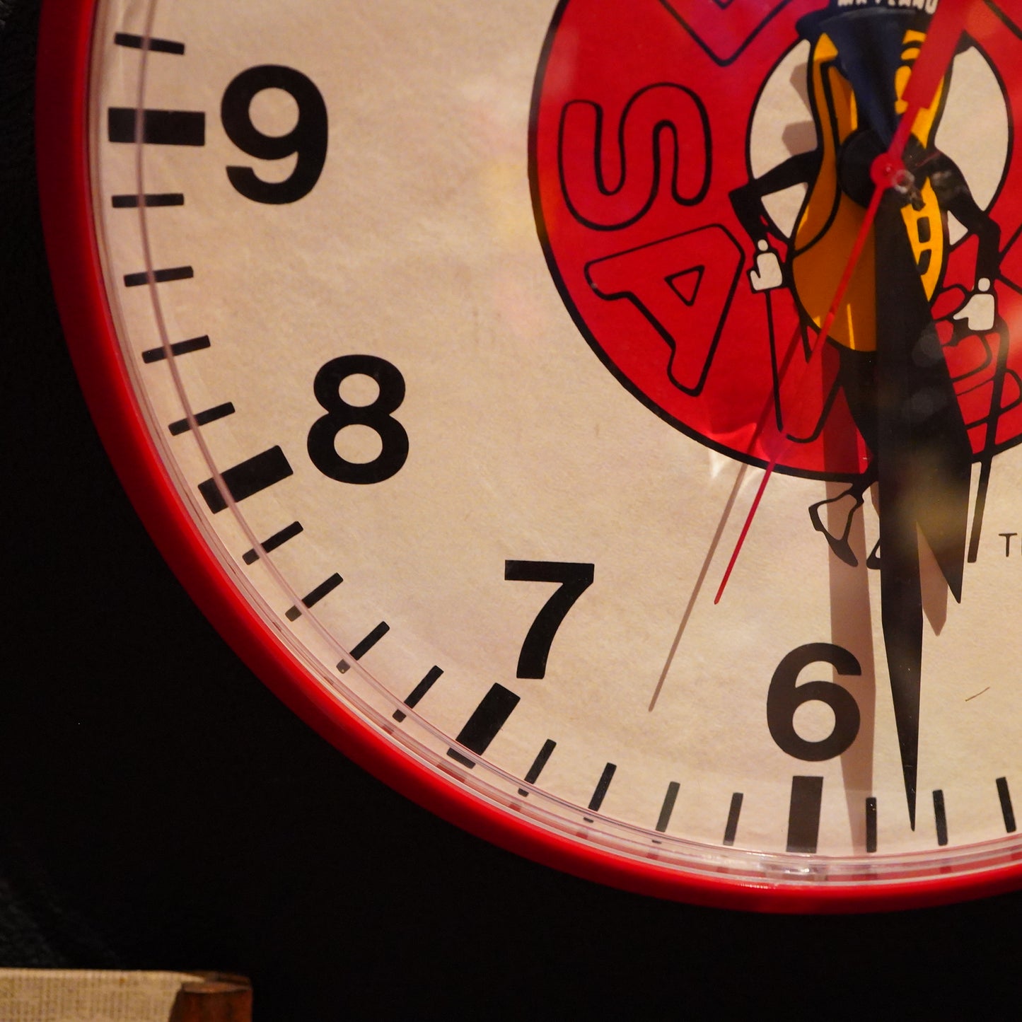 1990's Mr.Peanut Wall Clock 掛け時計