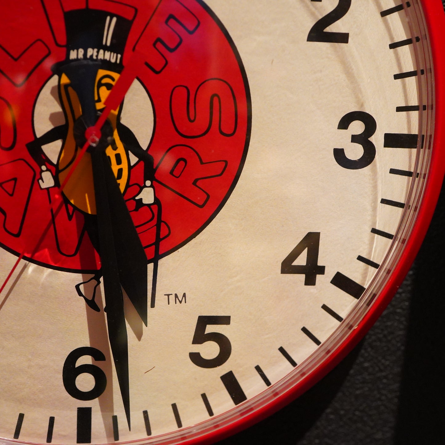 1990's Mr.Peanut Wall Clock 掛け時計