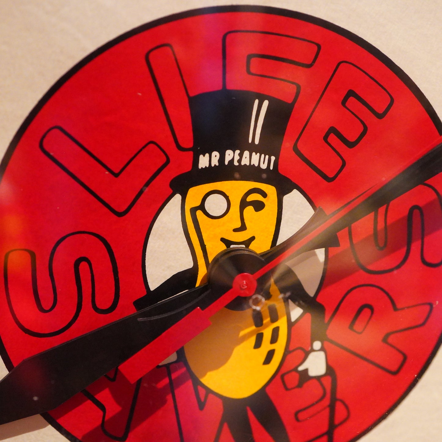1990's Mr.Peanut Wall Clock 掛け時計