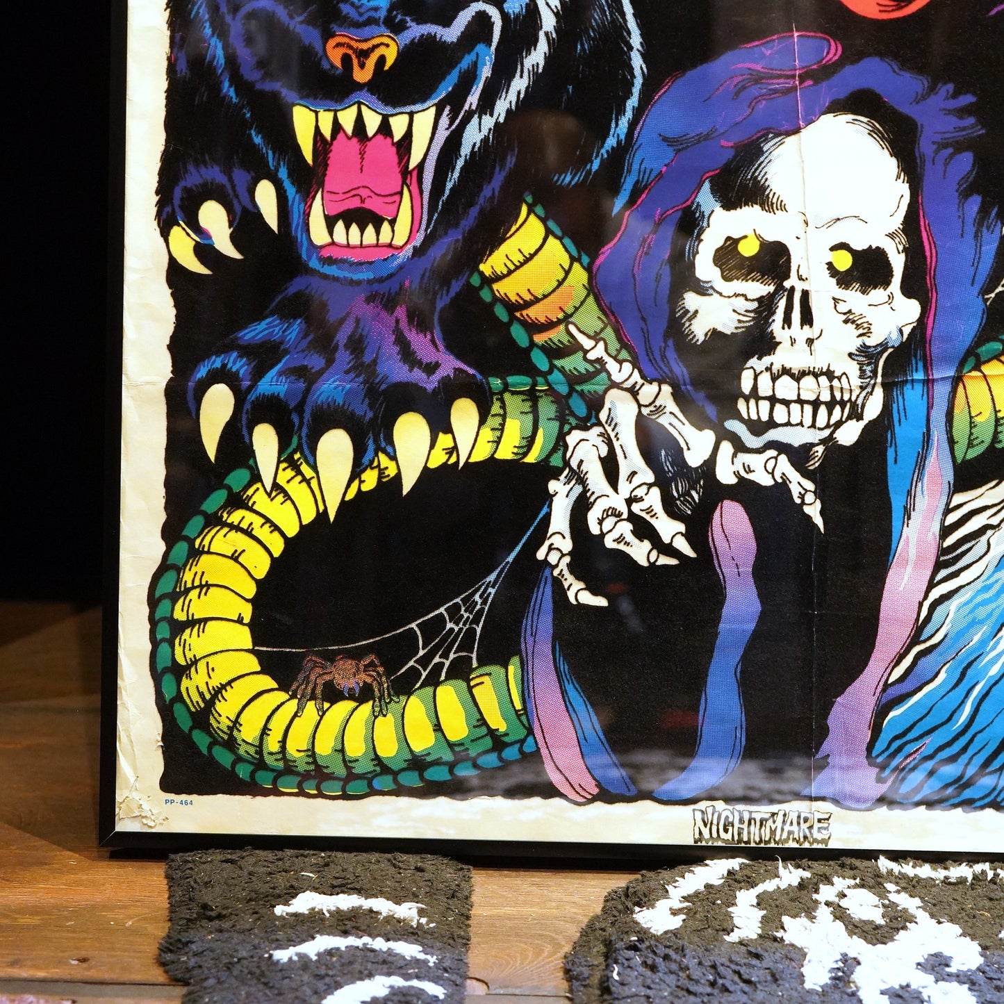 1970's ブラックライトポスター NIGHTMARE