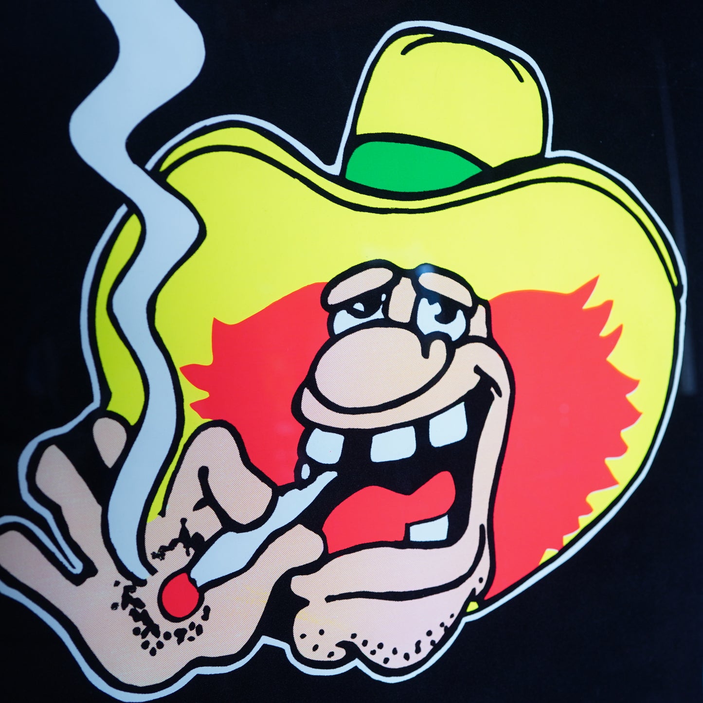 1990's ブラックライトポスター KEEP ON PUFFIN'