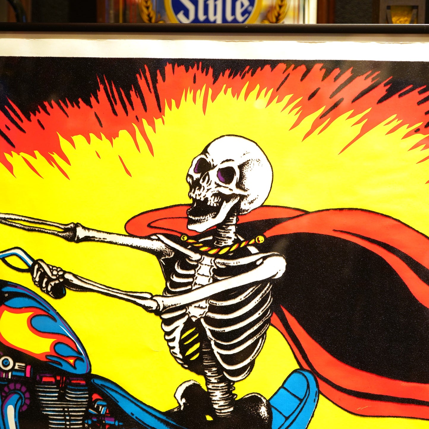 1980's ブラックライトポスター WHEELS OF FIRE