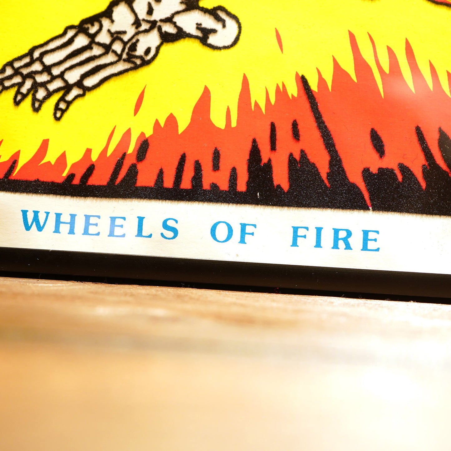 1980's ブラックライトポスター WHEELS OF FIRE