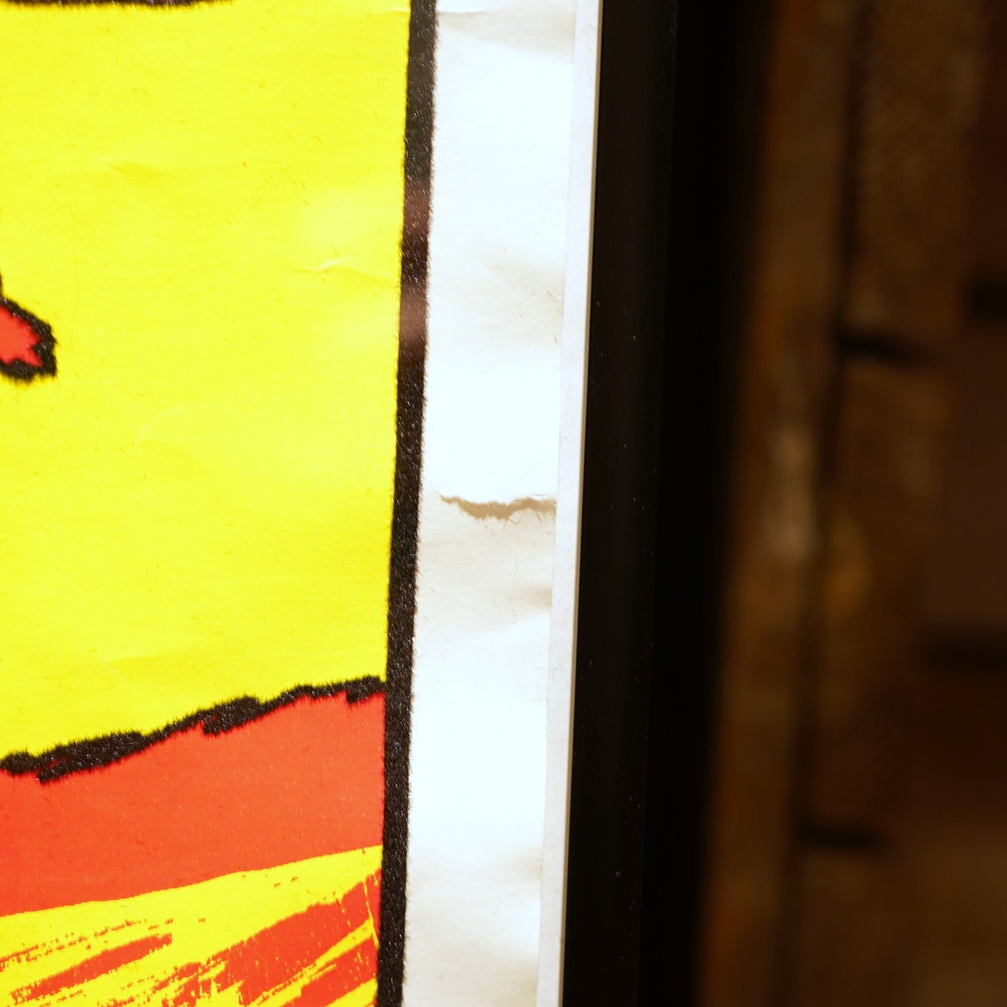 1980's ブラックライトポスター WHEELS OF FIRE