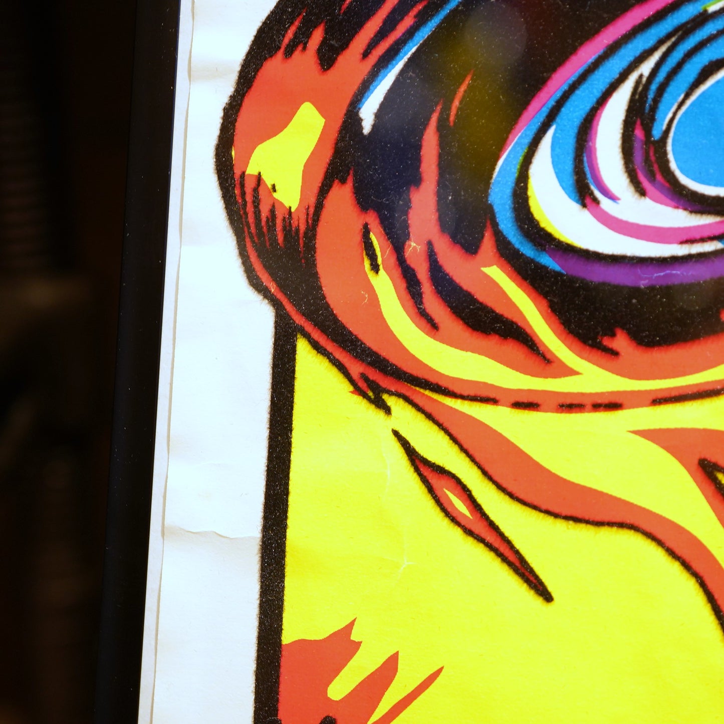 1980's ブラックライトポスター WHEELS OF FIRE