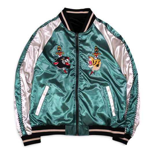 【限定50着】 ※先行予約 SK OLDIES リバーシブルスカジャン “TWO SOULS” ※11月中旬~下旬発送予定