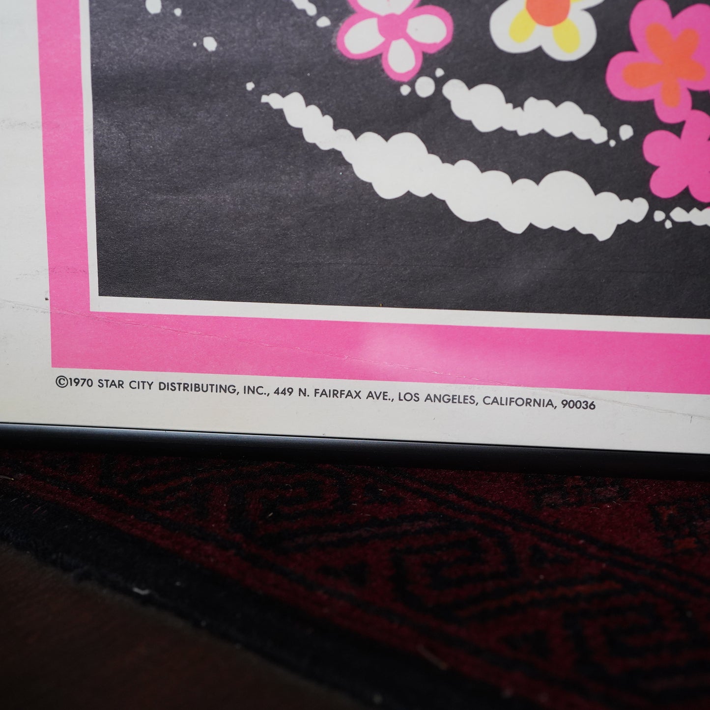 1970's ブラックライトポスター SURF'S UP