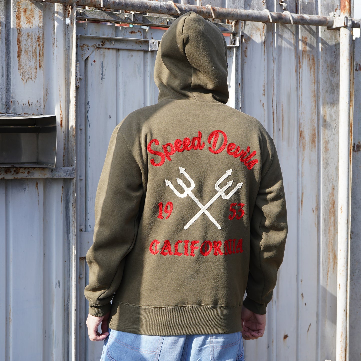 SK OLDIES "SPEED DEVILS" HOODIE