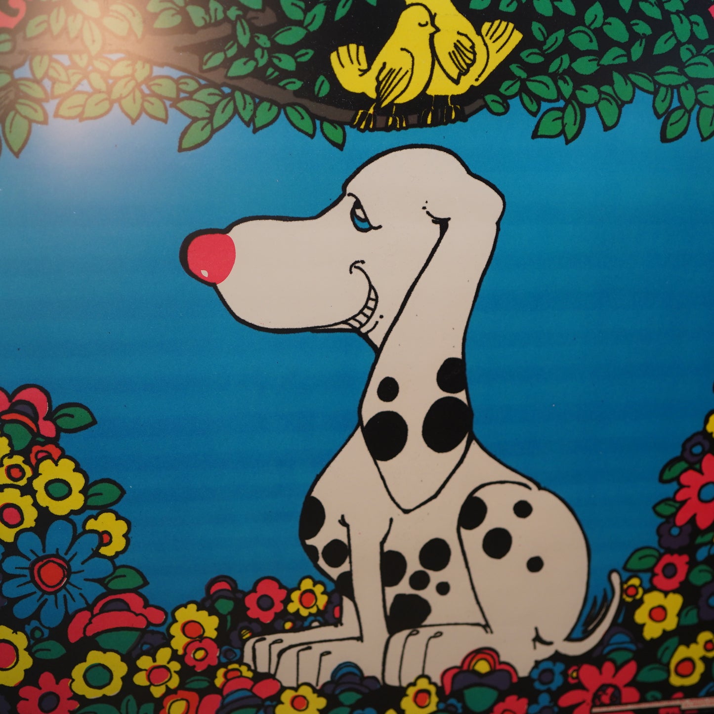 1970's ブラックライトポスター Love is a many splendor thing