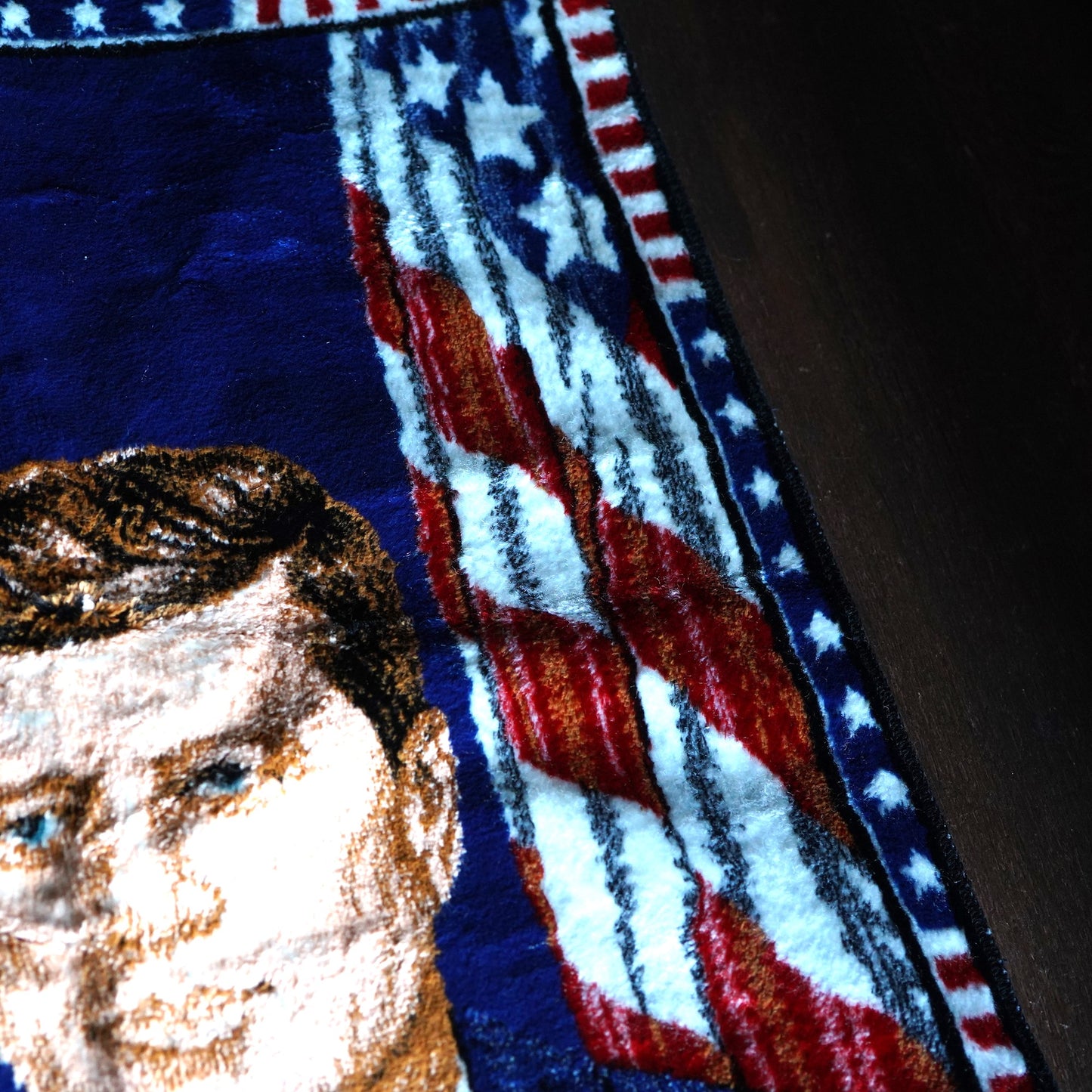 1960's JOHN F KENNEDY ラグ