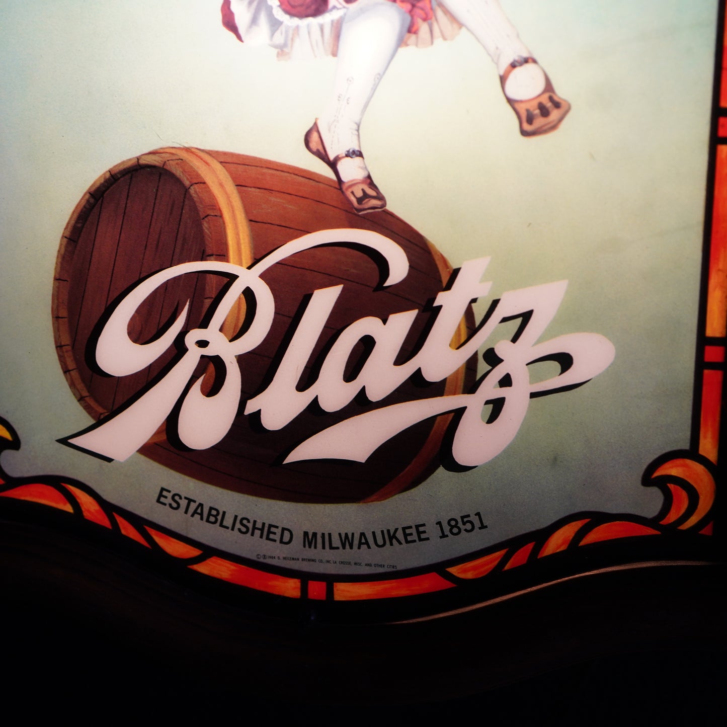 1980's Blatz ライトサイン