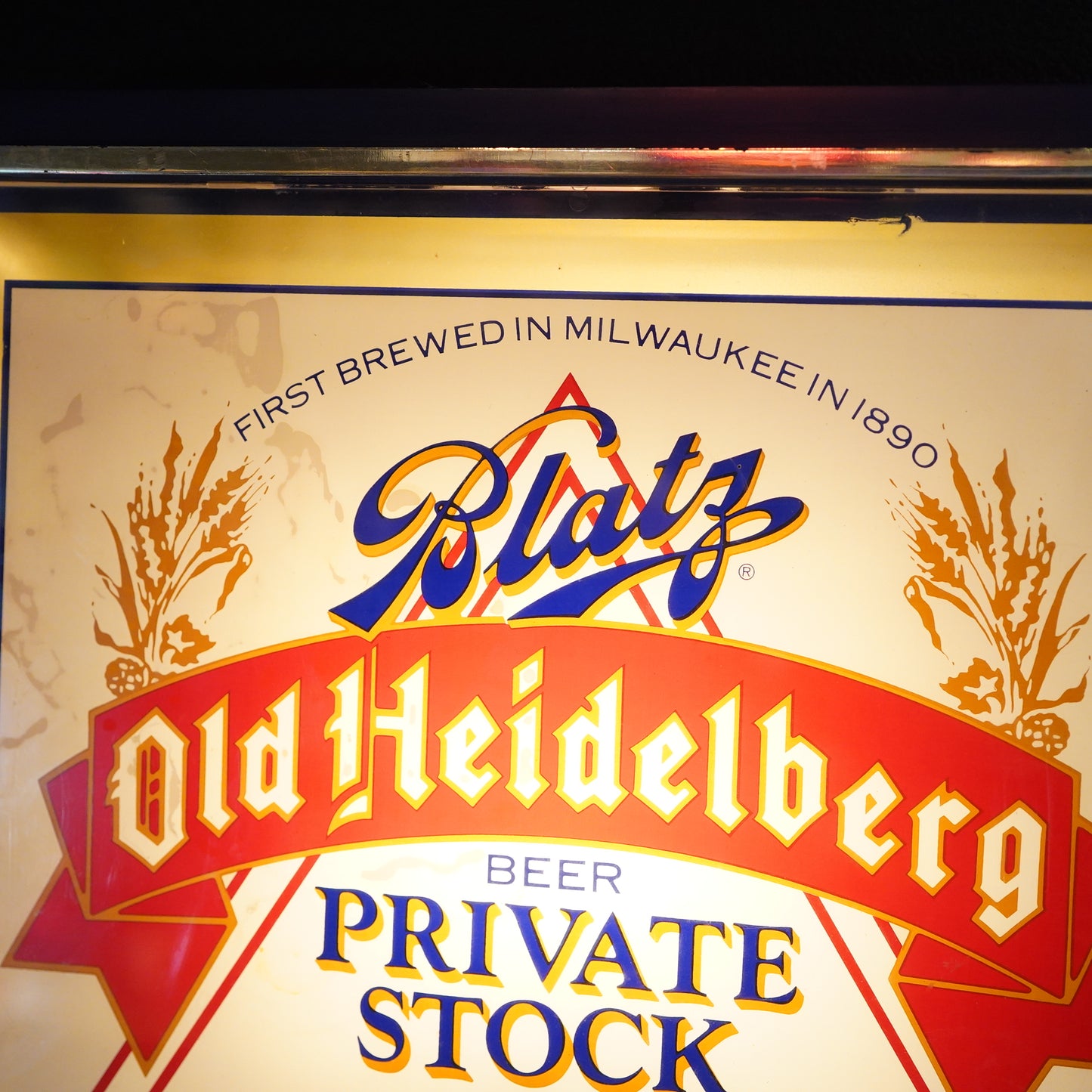 1980's Blatz ライトサイン