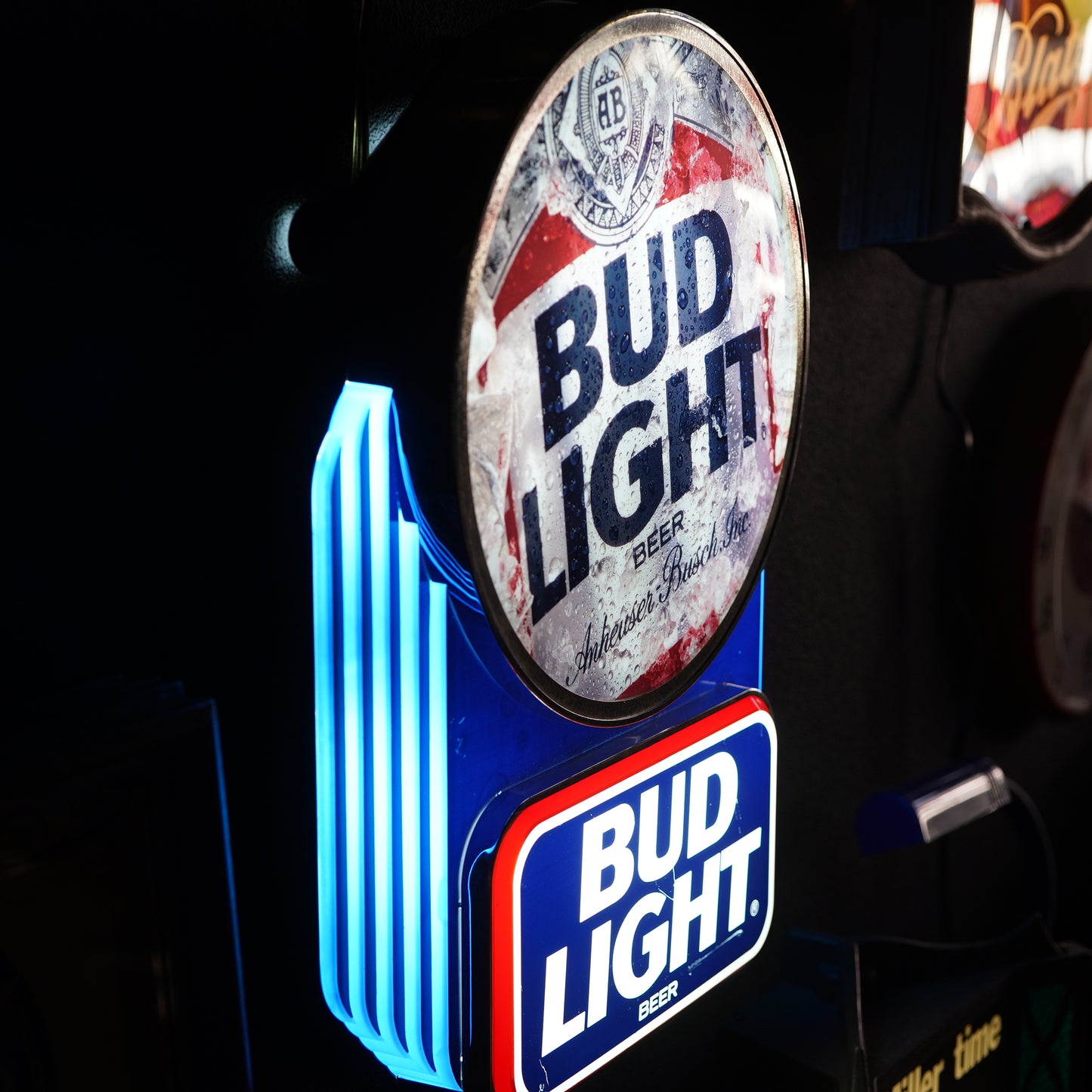 1990's BUD LIGHT ライトサイン ※リペア済み