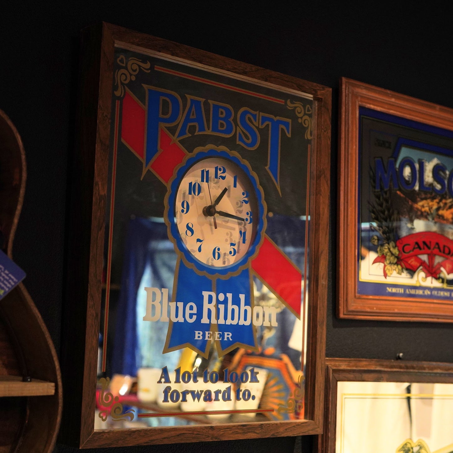 1980's PABST BLUE RIBBON パブミラークロック