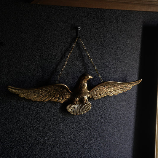 1970's イーグル ブラスウォールデコ 壁掛け