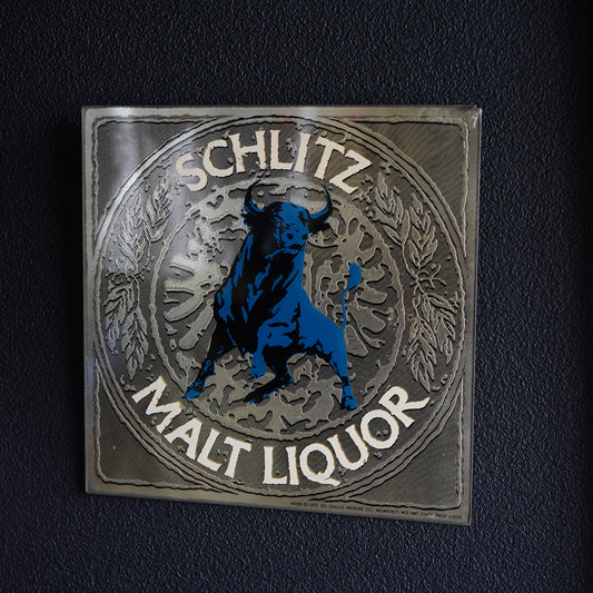 1970's SCHLITZ パブミラー