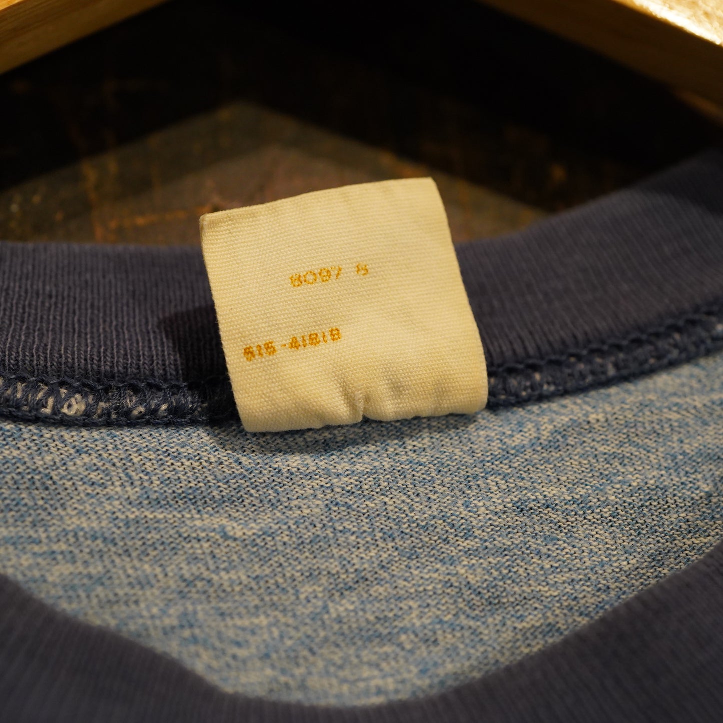 1970's TOWNCRAFT 無地リンガーTシャツ Lサイズ