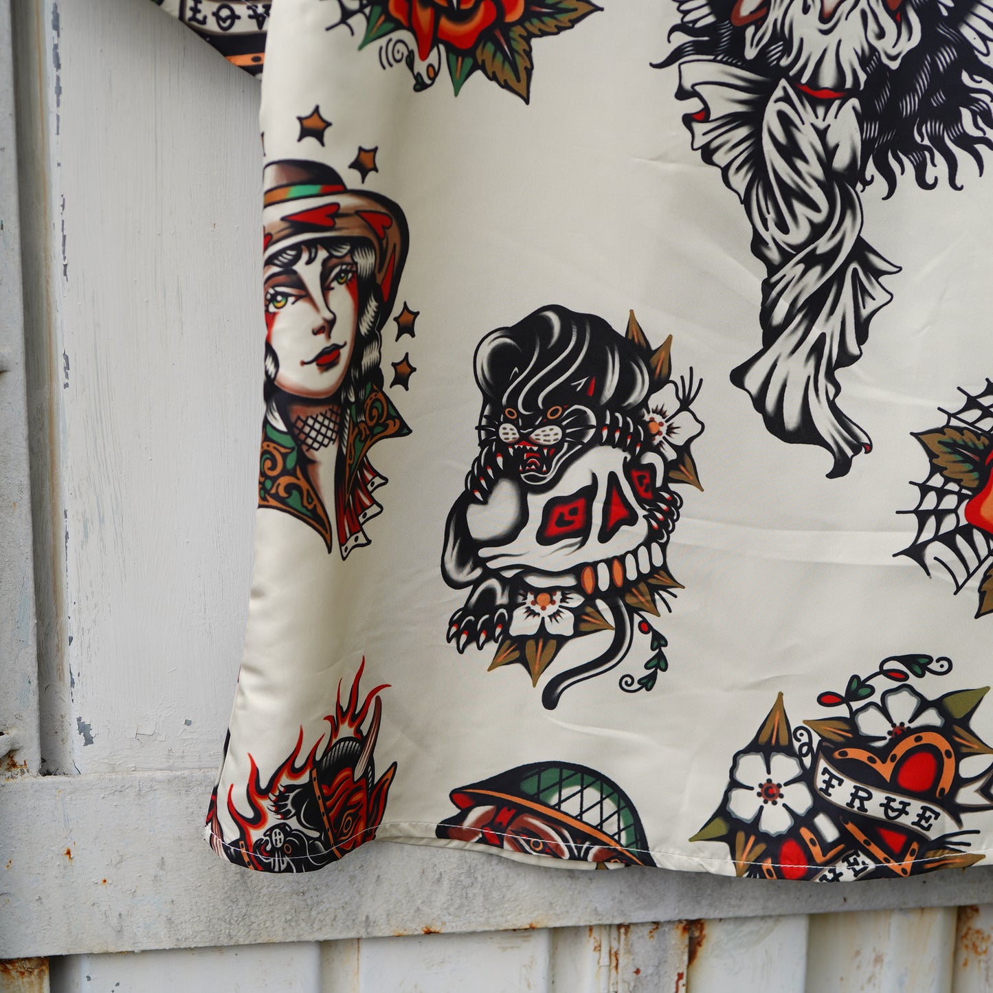 ※受注販売 SK OLDIES pattern shirt “OLD SCHOOL”