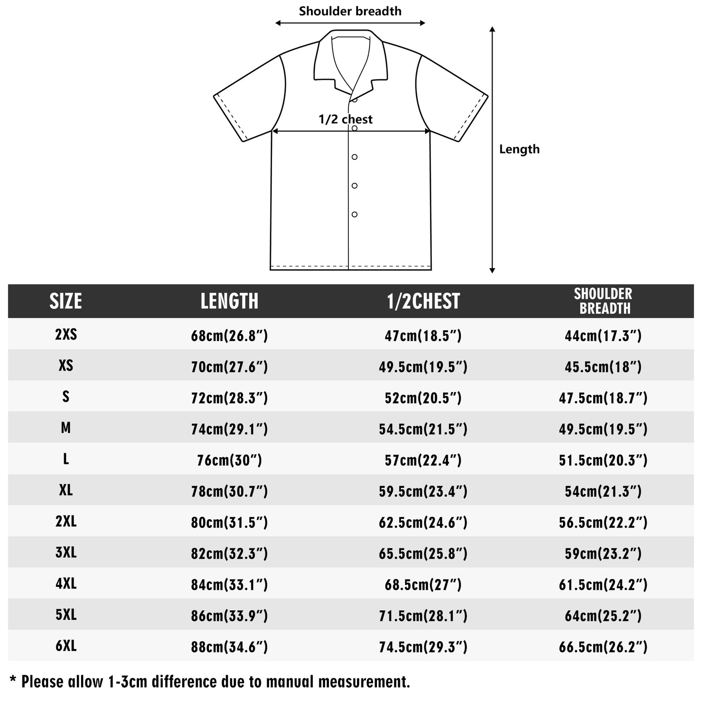 SK OLDIES pattern shirt “The Monster Paradise”