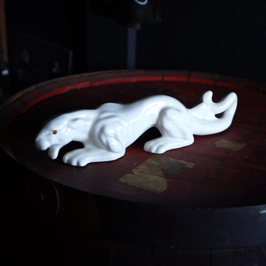 1950's ホワイトパンサー オブジェ