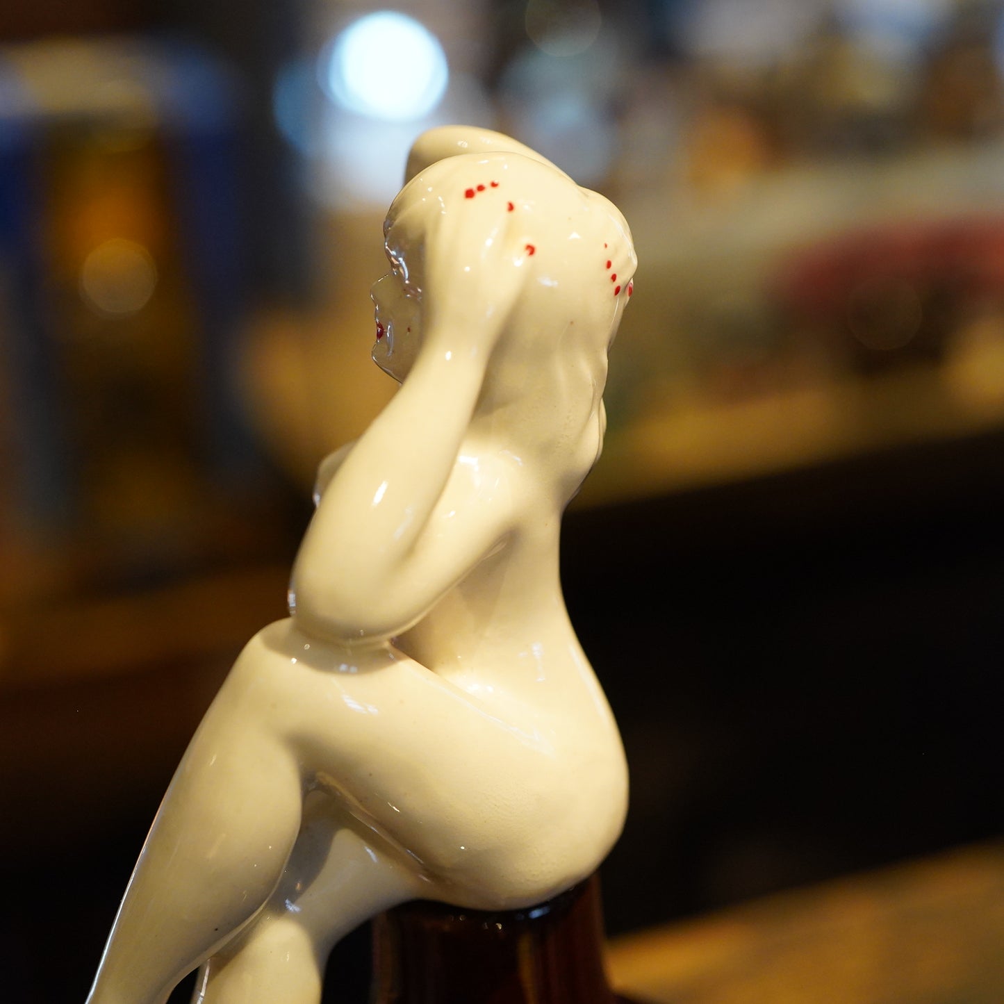 1950's PIN UP GIRL Lay Off Jug