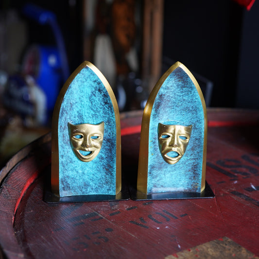 1960's トゥーフェイス ブックエンド