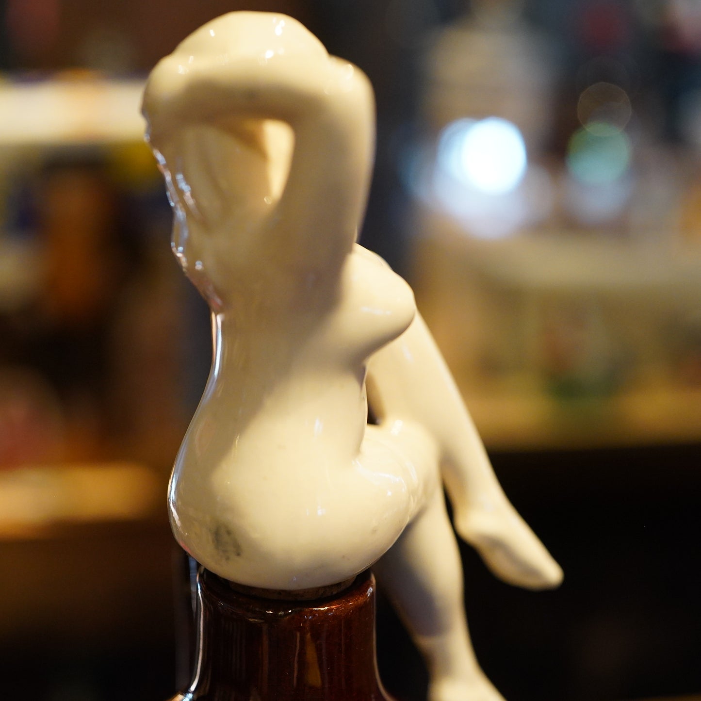 1950's PIN UP GIRL Lay Off Jug