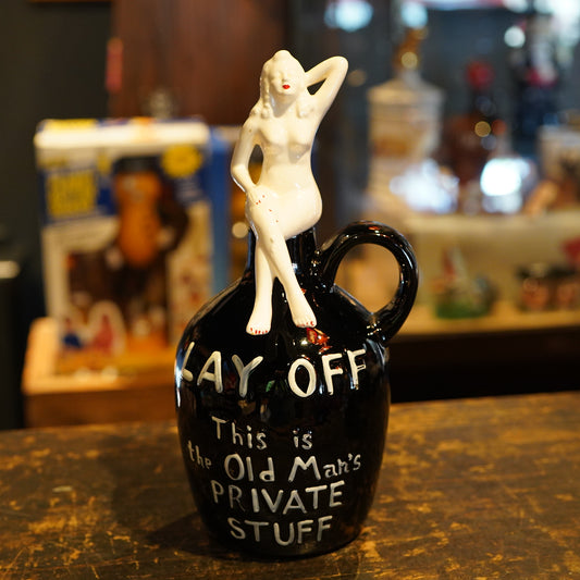 1950's PIN UP GIRL Lay Off Jug