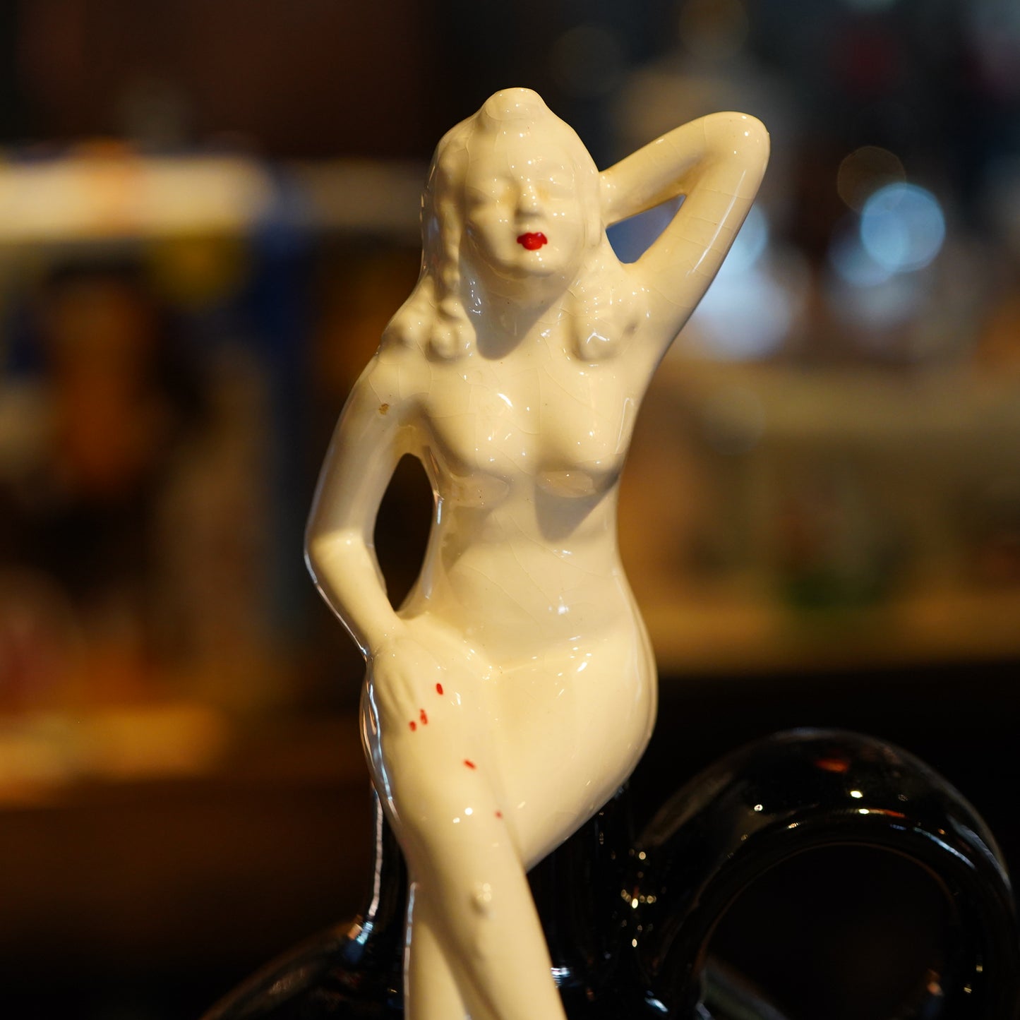 1950's PIN UP GIRL Lay Off Jug
