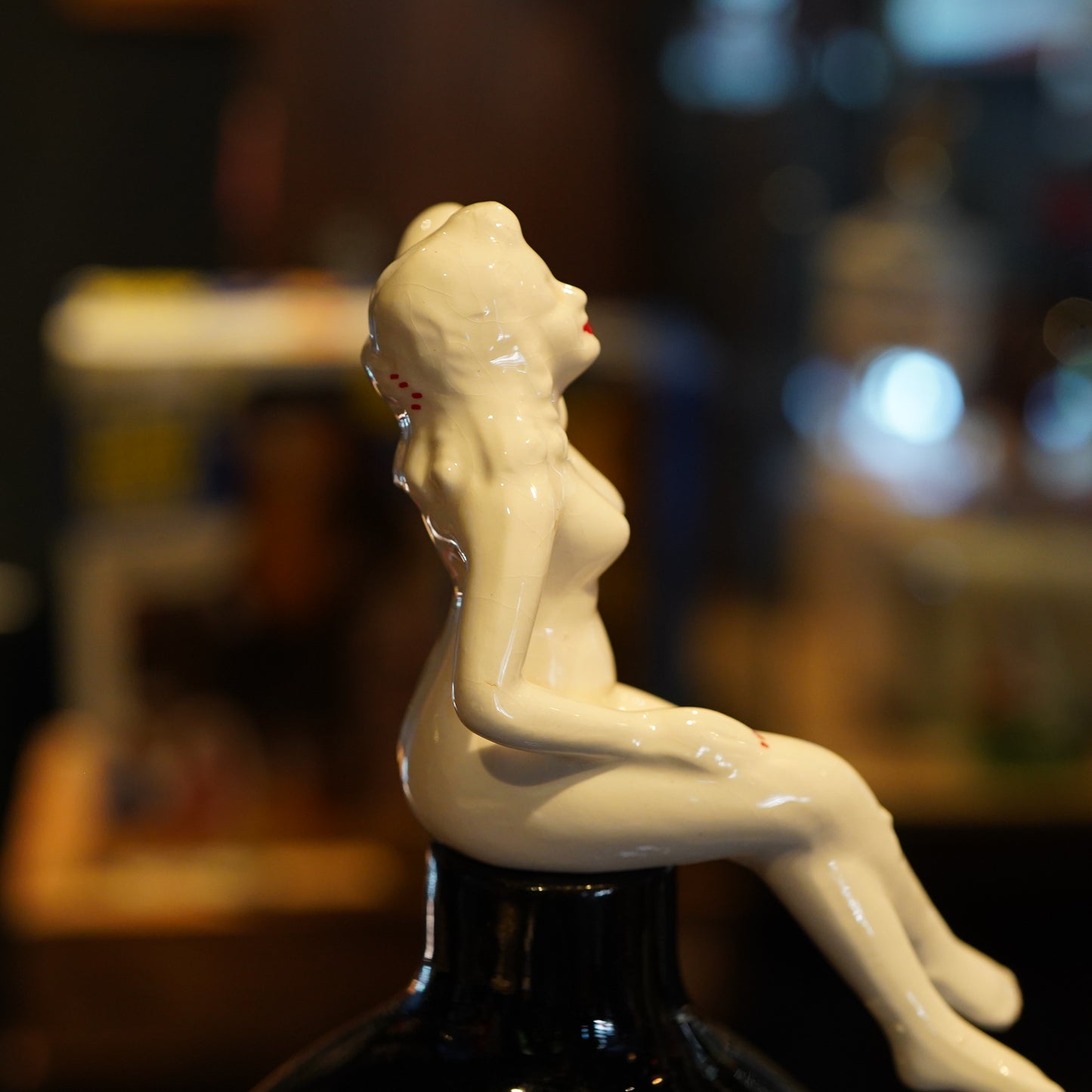 1950's PIN UP GIRL Lay Off Jug