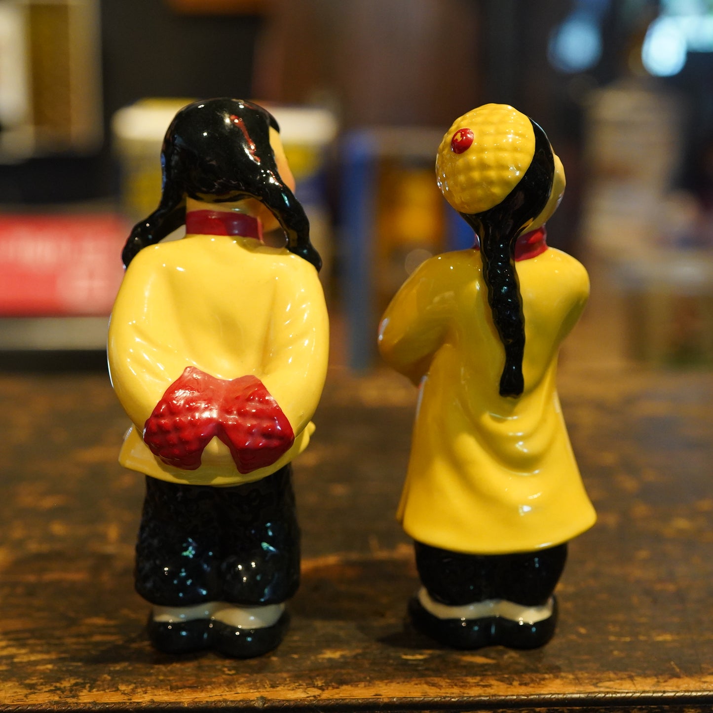 1950's Ceramic Arts Studio Mop-Pi and Smi-Li フィギュリン イエロー