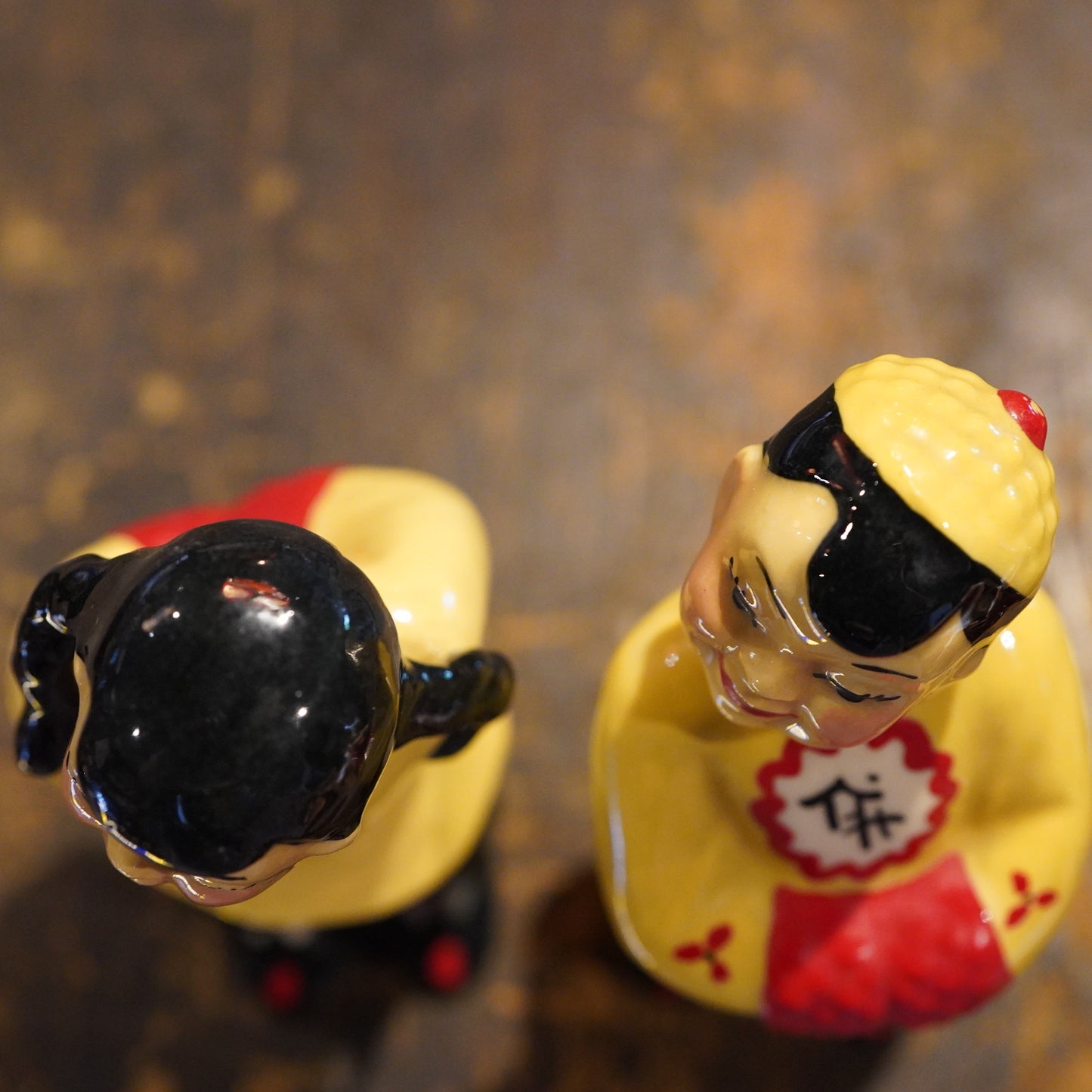 1950's Ceramic Arts Studio Mop-Pi and Smi-Li フィギュリン イエロー