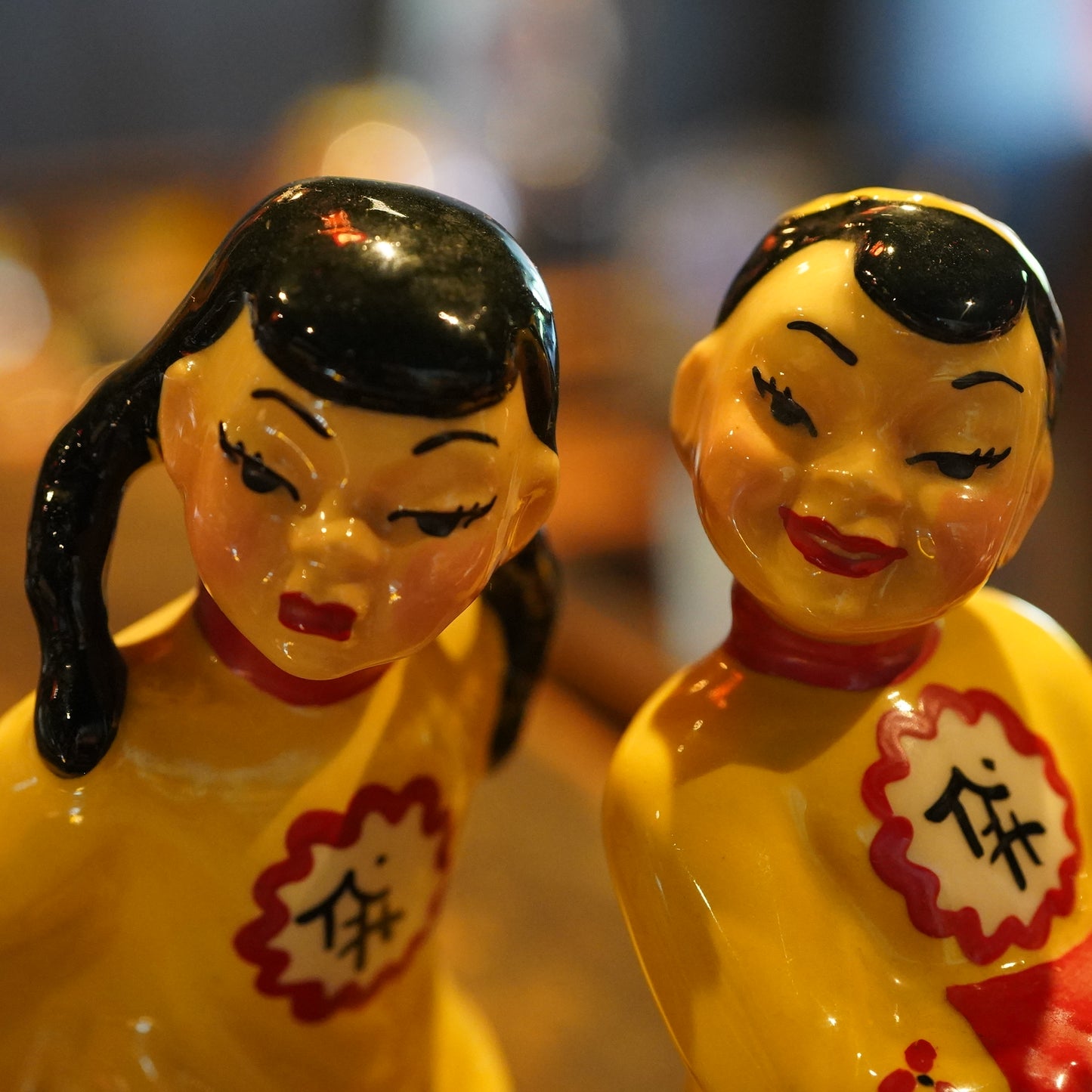 1950's Ceramic Arts Studio Mop-Pi and Smi-Li フィギュリン イエロー