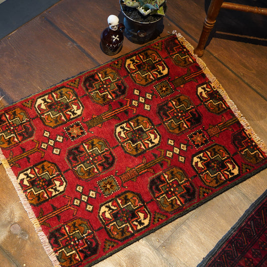 1970's Vintage トライバルラグ BALUCH 70×55