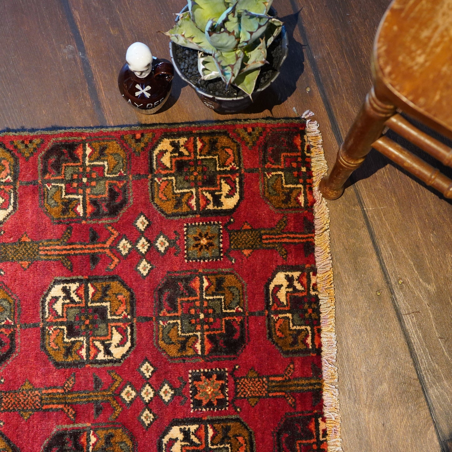 1970's Vintage トライバルラグ BALUCH 70×55