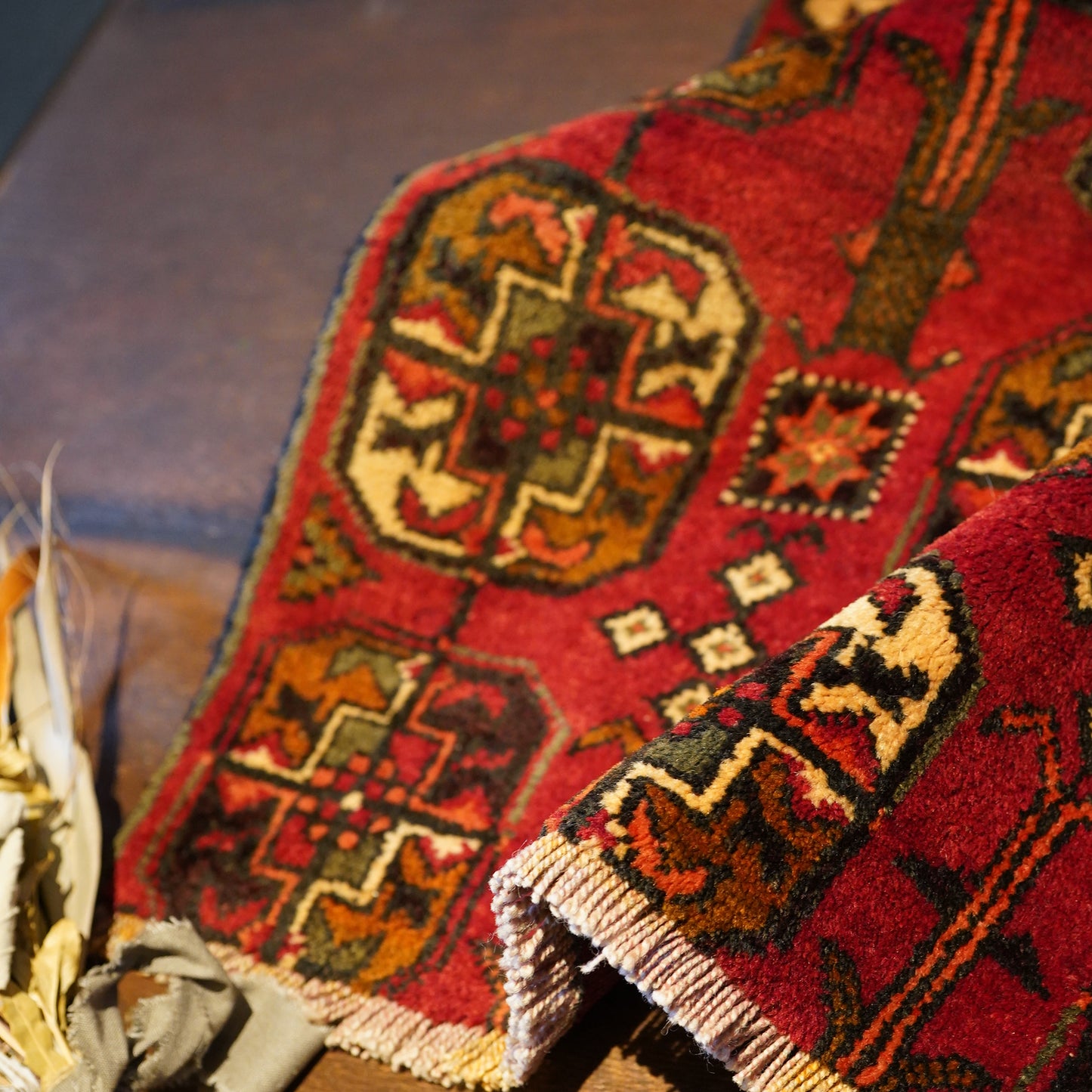 1970's Vintage トライバルラグ BALUCH 70×55