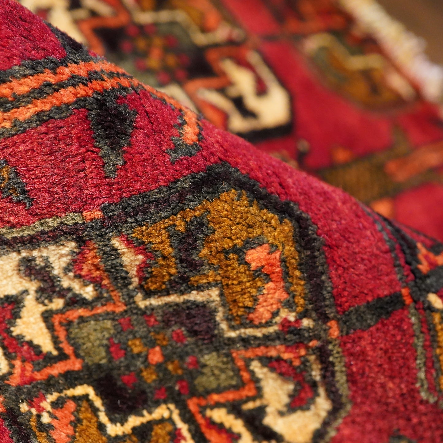 1970's Vintage トライバルラグ BALUCH 70×55