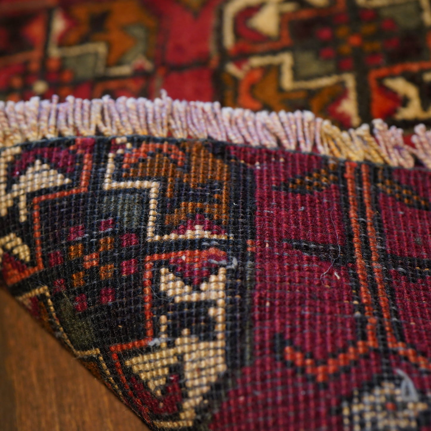1970's Vintage トライバルラグ BALUCH 70×55
