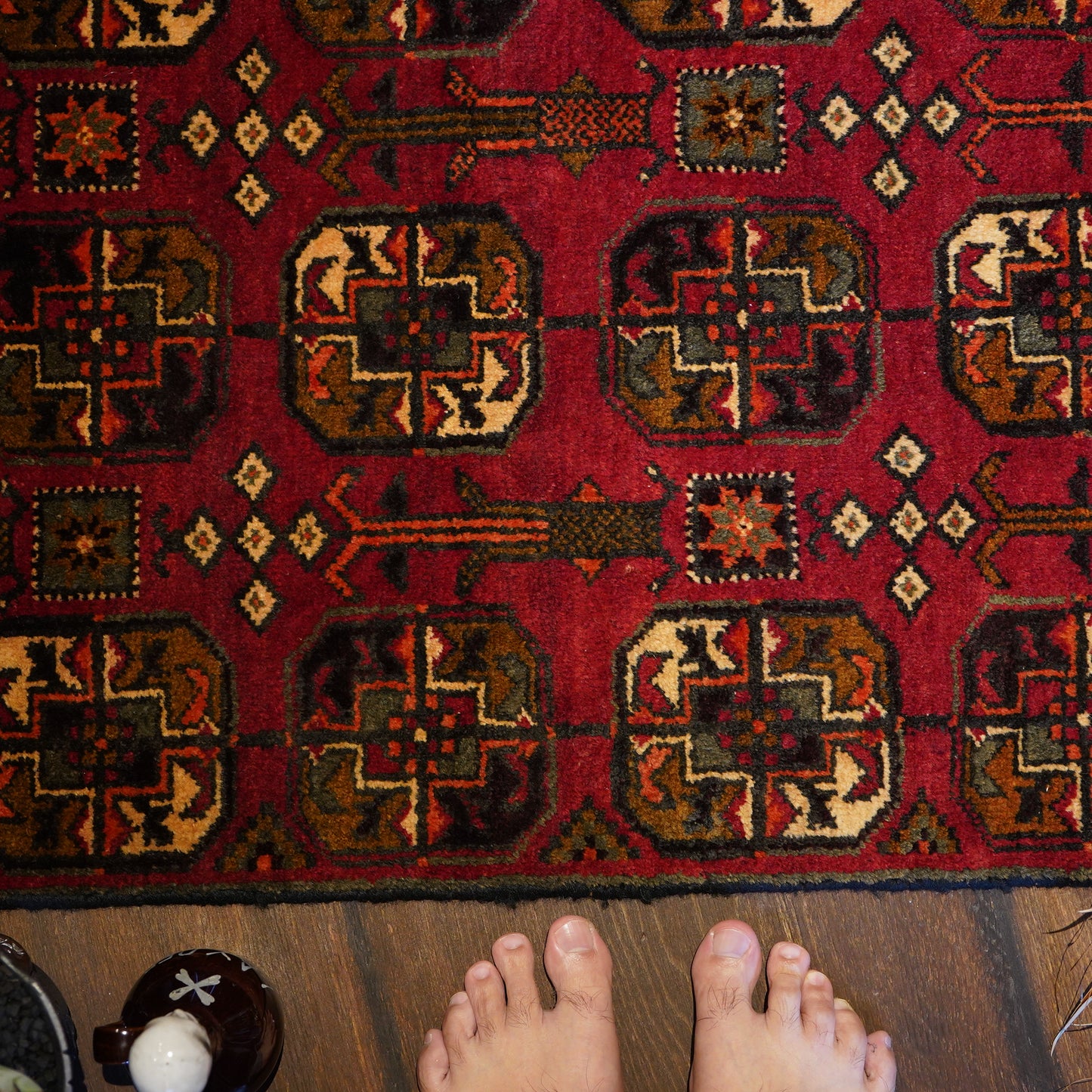 1970's Vintage トライバルラグ BALUCH 70×55