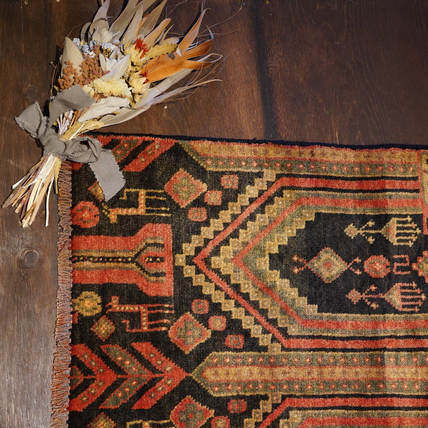 1970's Vintage トライバルラグ BALUCH 85×62